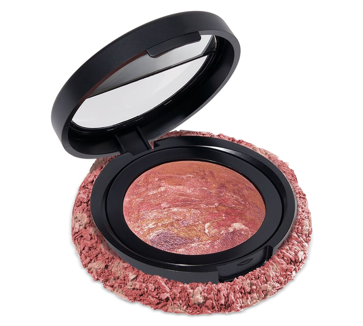 Laura Geller Baked Blush-n-brighten Marbleized Blush - Apricot Berry 0.16 oz / 4.5 g