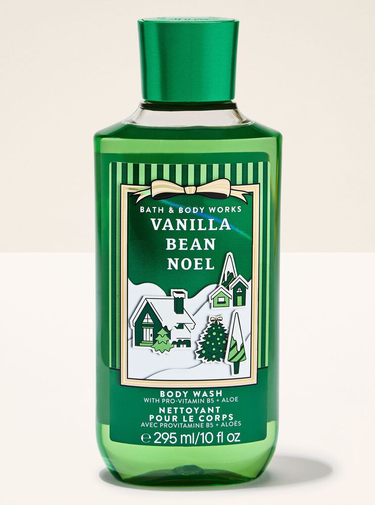 Bath & Body Works Body Wash - Vanilla Bean Noel - 10 oz