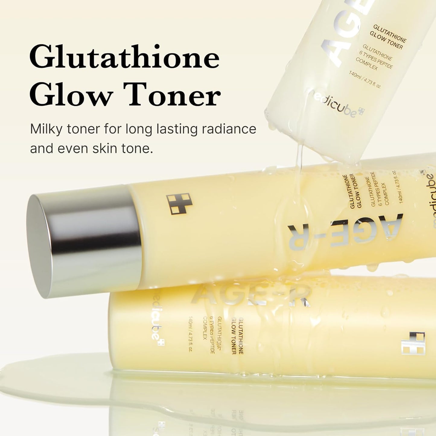 Medicube Age-R Glutathione Glow Toner 4.73 oz