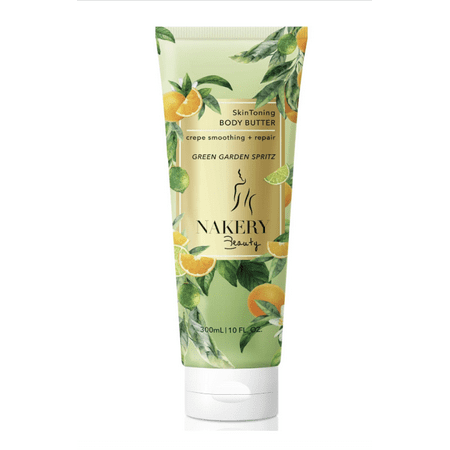 Nakery Skin Toning Body Butter Crepe Smoothing + Repair - Green Garden Spritz