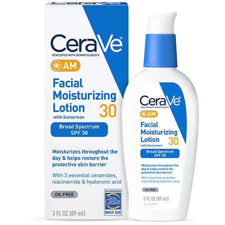 Cerave AM Facial Moisturizing Lotion with Sunscreen - Spf 30 - 3 oz