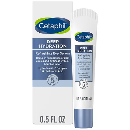 Cetaphil Deep Hydration Refreshing Eye Serum with Hyaluronic Acid 0.5 Fl Oz