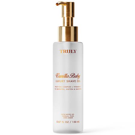 Truly Vanilla Baby Luxury Smoothing Shave Oil