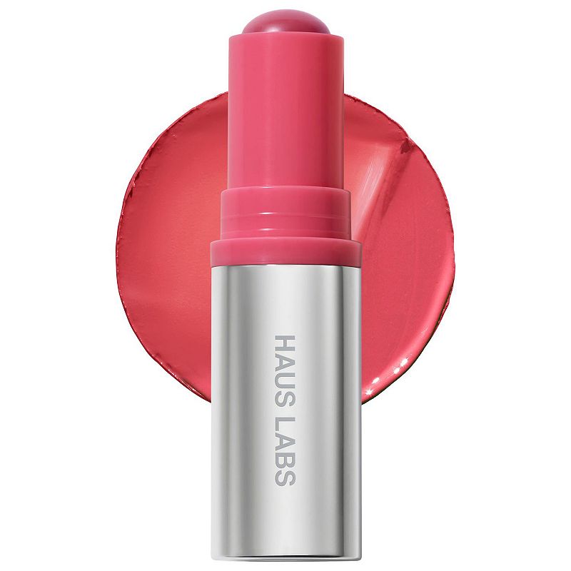 Haus Labs Color Fuse Glassy Blush Balm Stick - Glassy Rosette
