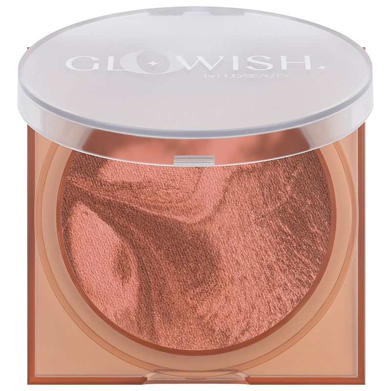 Huda Beauty Glowish Soft Radiance Bronzing Powder - Deep Tan - 0.28 oz