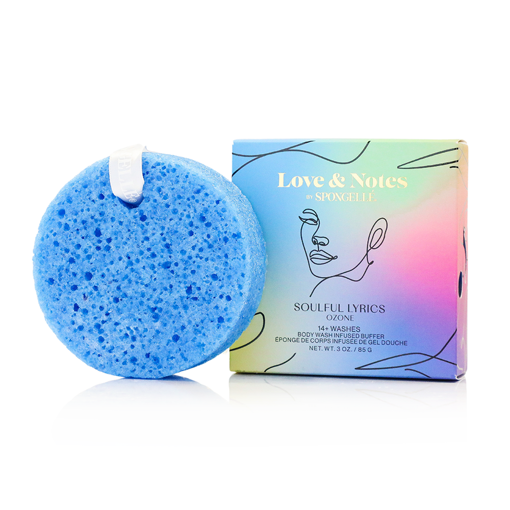 Spongelle Love & Notes Body Wash Infused Buffer - Soulful Lyrics Ozone