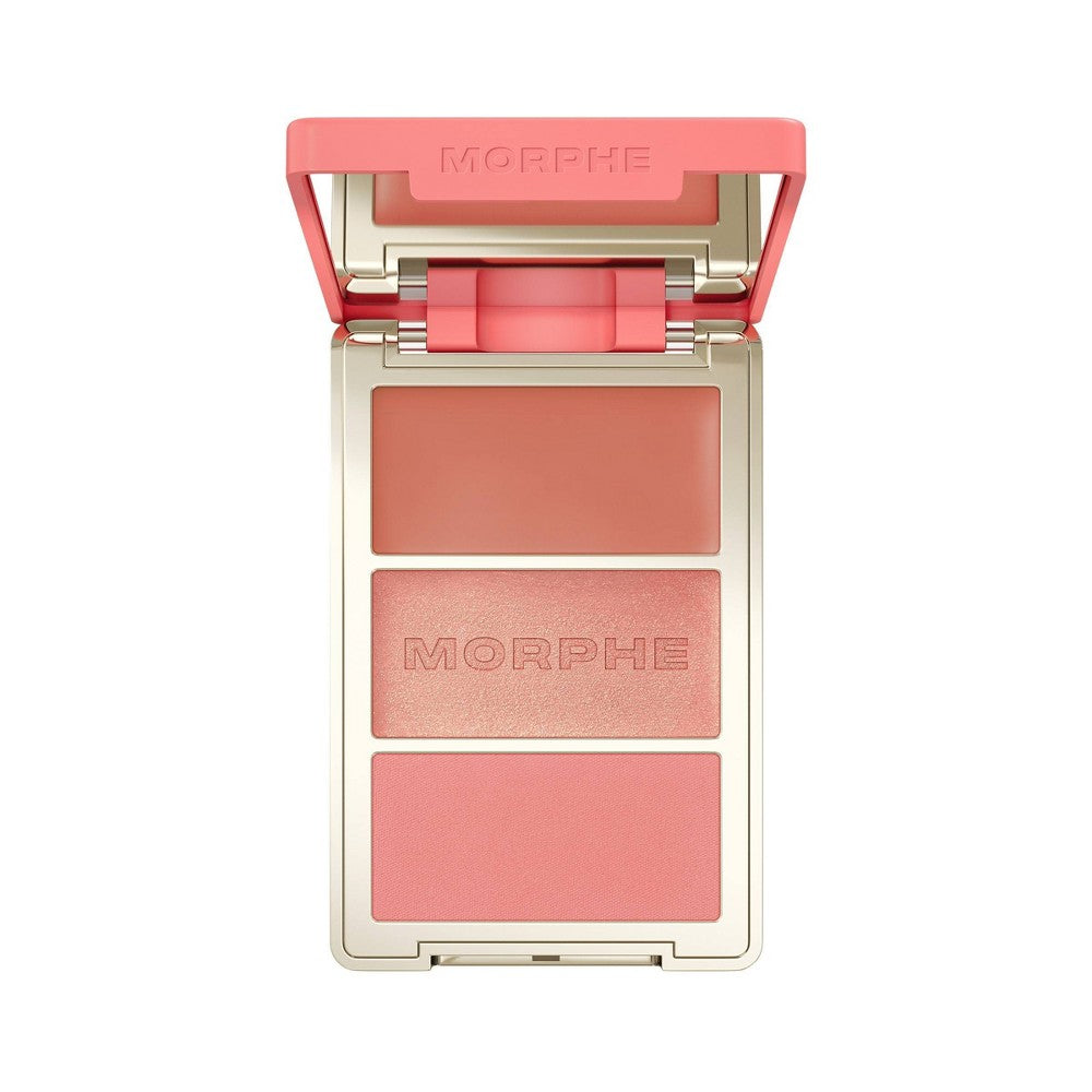 Morphe Cheek Thrills Multi-finish Face Trio - Beach Bonfire 10.8 g