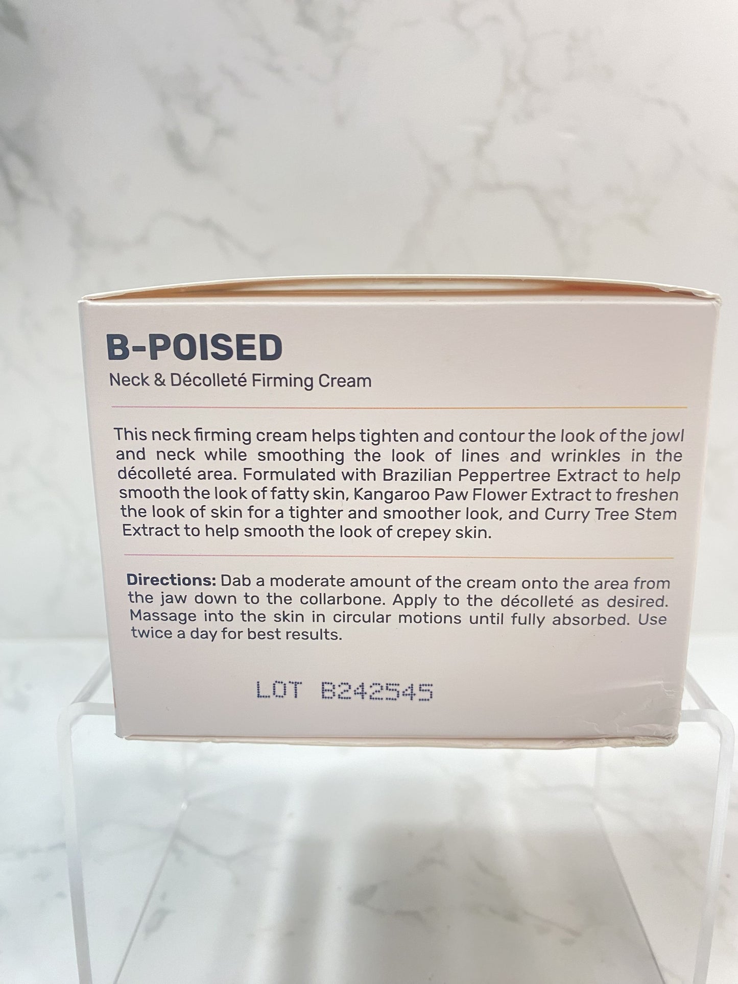 MAELYS B-POISED Neck and Decollete Firming Cream 50ml