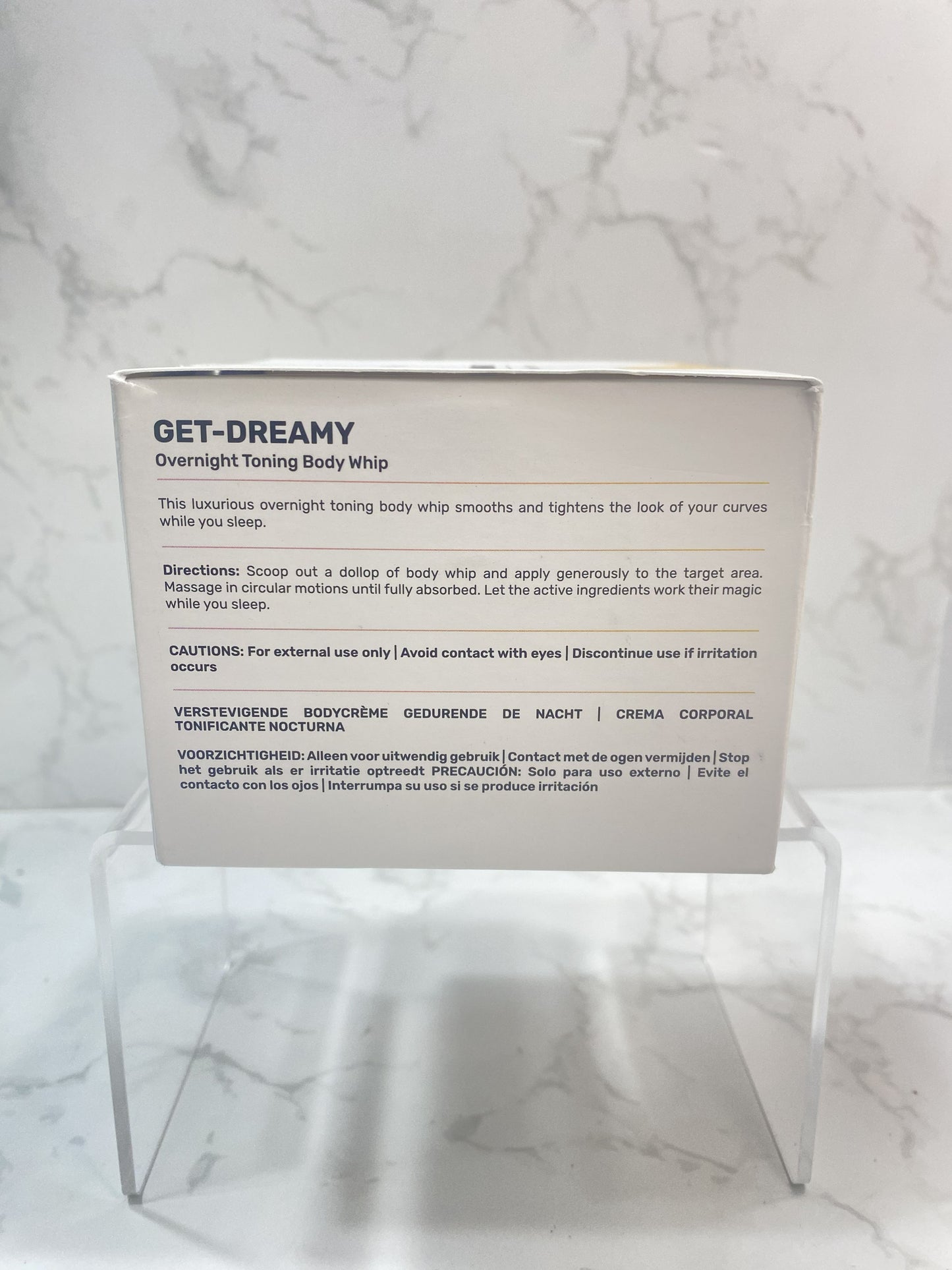 MAELYS GET-DREAMY Overnight Toning Body Whip 200ml with Box