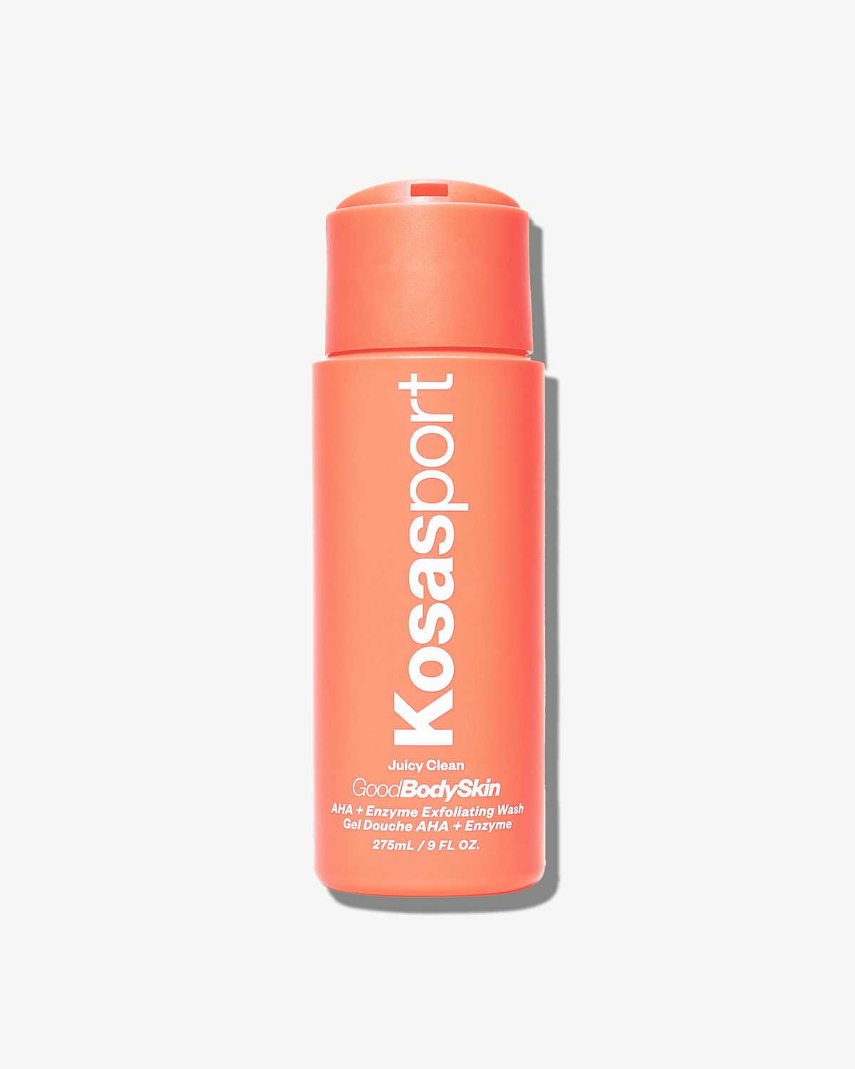 Kosas Kosasport Good Body Skin AHA + Enzyme Exfoliating Wash - Juicy Clean - 9 oz