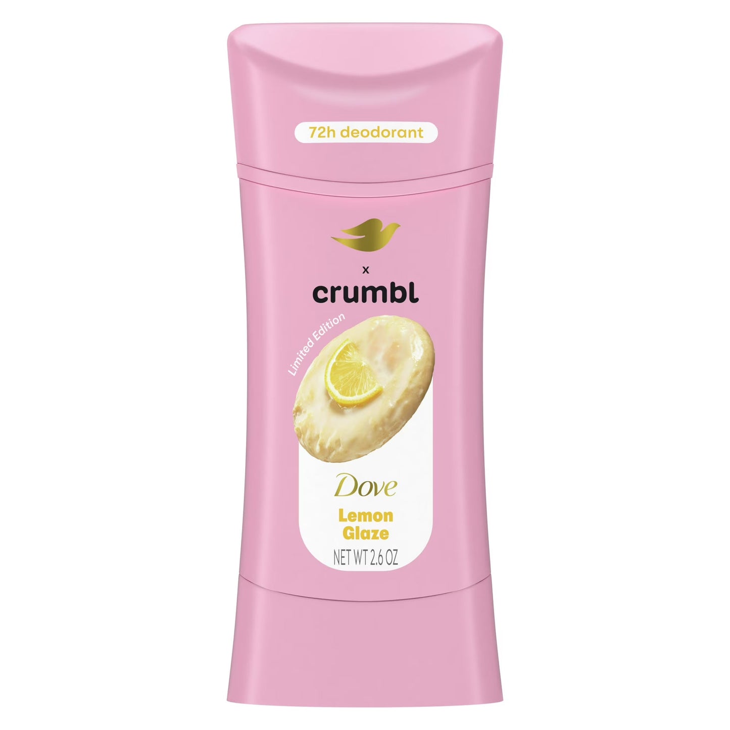 Dove X Crumbl Deodorant - Lemon Glaze 2.6 oz