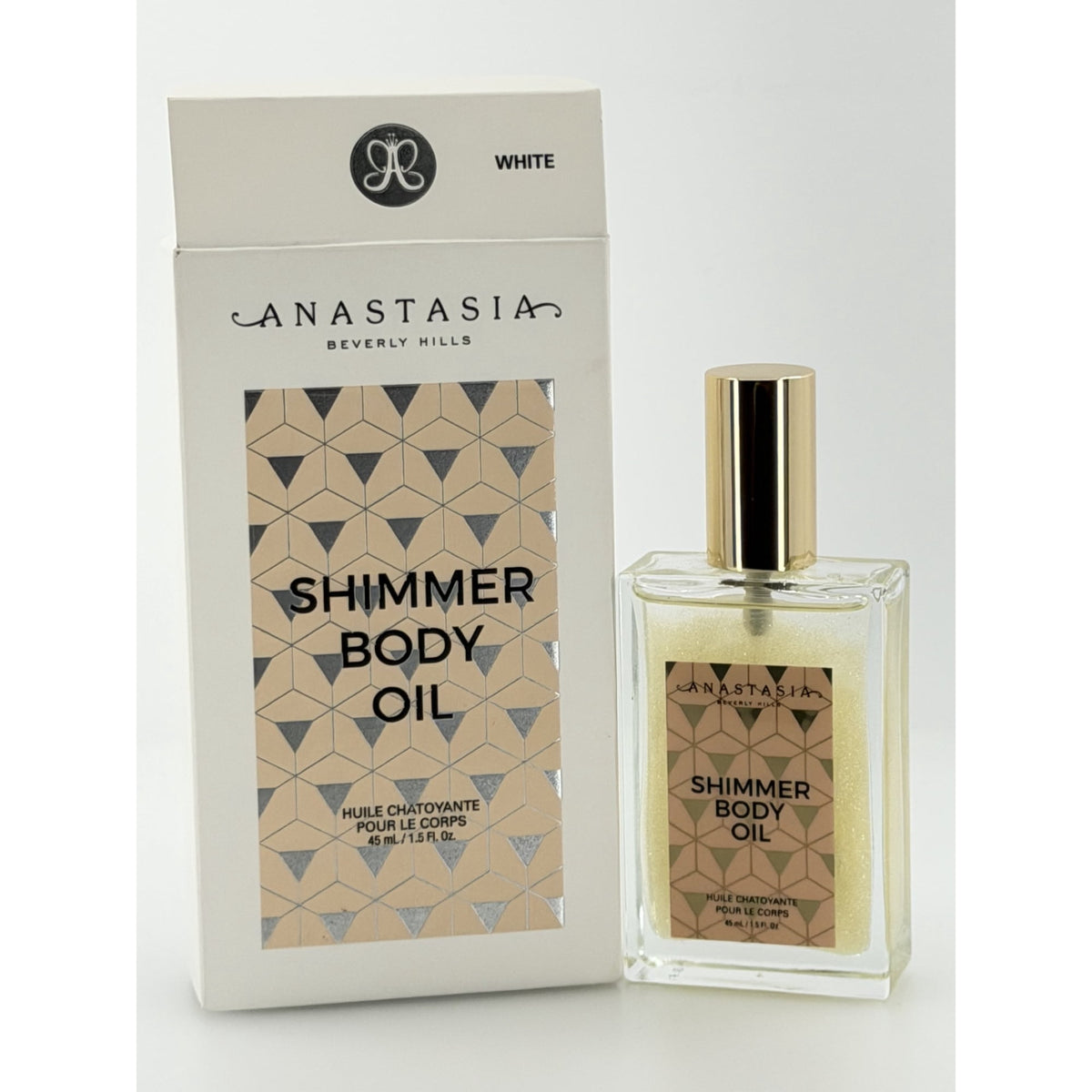 Anastasia Beverly Hills Shimmer Body Oil Sun-kissed Glow - White - 1.5 oz