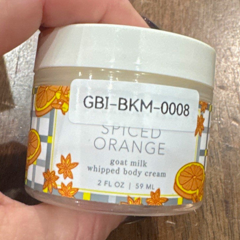 Beekman 1802 Goat Milk Whipped Body Cream - Spiced Orange - 2 oz - NO BOX