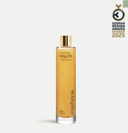 Euphoria Shimmering Dry Oil - Golden Essence Sicilian Almond