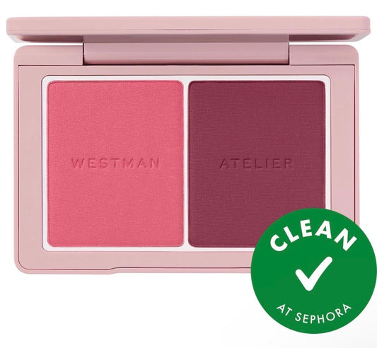 Westman Atelier Baby Cheeks Powder Blush Duo - Fizz & Jam