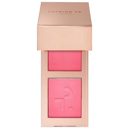 Patrick Ta Mini Creme & Powder Blush Duo - Shes That Girl