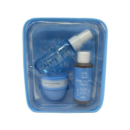 Solo En Ibiza Barcelona Bliss 3-piece Gift Set Bubble Bath Body Butter and Mist