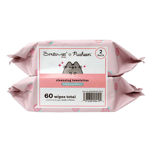 The Creme Shop Pusheen 60 Essence Rich Towelettes