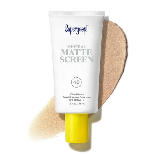 Supergoop! Mineral Mattescreen Face Sunscreen SPF 40 45ml EXP 12/2027