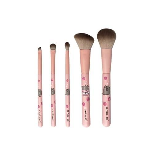 The Creme Shop Pusheen Pretty Finish Makeup Brush Set (5 Pc)