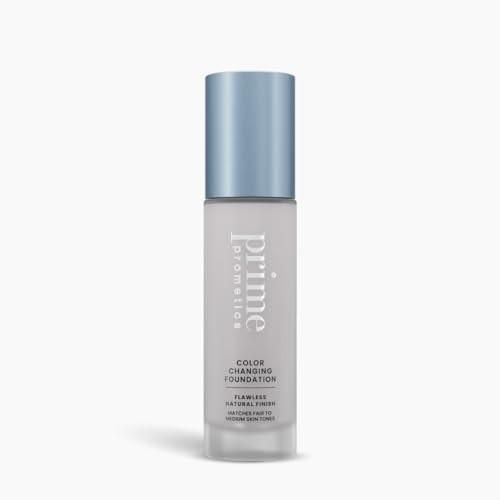Prime Prometics Color Changing Foundation For Mature Women – Fair to Medium Tones