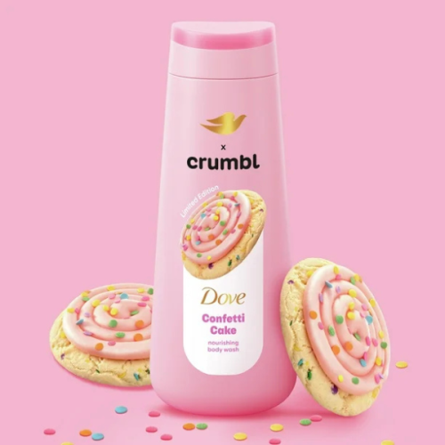 Dove Crumbl Moisturizing Liquid Body Wash - Confetti Cake 20 oz