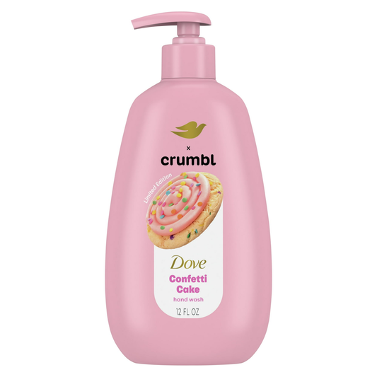 Dove Crumbl Moisturizing Liquid Hand Wash - Confetti Cake 12 oz