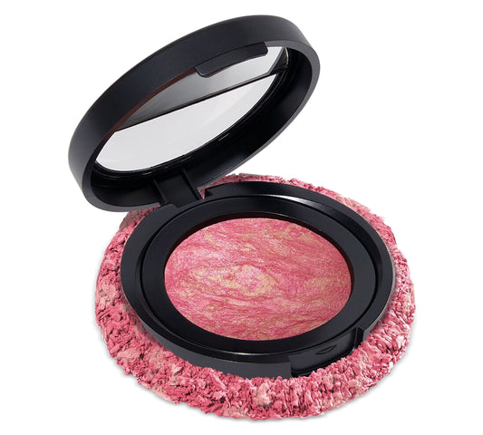 Laura Geller Baked Blush-n-brighten Marbleized Blush - Sunlit Rose