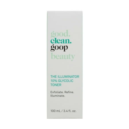 Good Clean Goop Good.clean.goop Beauty the Illuminator 10% Glycolic Toner with Kombucha Tea Ferment and Snow Mushroom Extract - 3.4 Fl. Oz.
