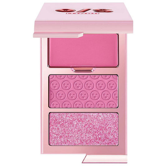 One/size Cheek Clapper 3d Blush Trio Palette - Attention Seeker