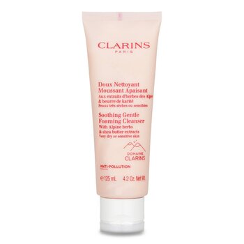 Clarins Soothing Gentle Foaming Cleanser with Shea Butter, 4.2-oz.