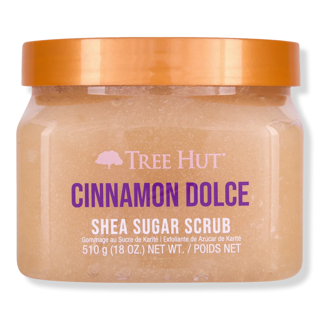 Tree Hut Cinnamon Dolce Shea Sugar Body Scrub - Limited Edition - 18 oz