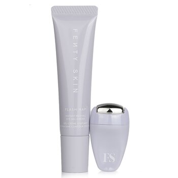 Fenty Beauty By Rihanna Fenty Skin Flash Nap Instant Revival Eye Gel-cream + Eye Massage Tool 2pcs