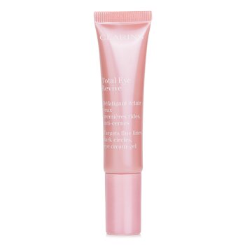 Clarins Total Eye Revive Eye Cream, Smoothes Fine Lines, 0.5 Oz.