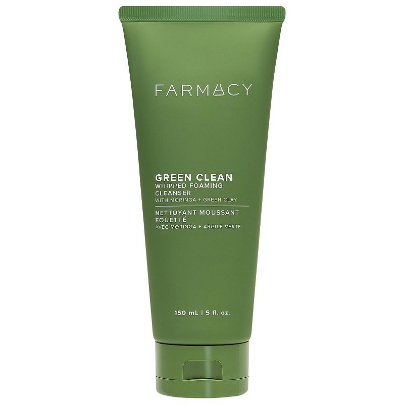 Farmacy Whipped Greens Oil-free Foaming Cleanser with Moringa and Papaya 5 Oz