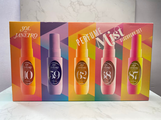 Limited Edition Sol de Janeiro Perfume Mist Discovery Set 5p