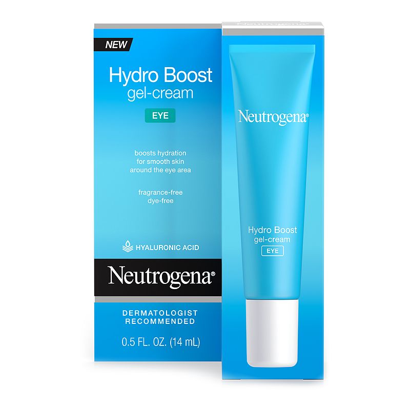 Neutrogena Hydro Boost Under Eye Gel Cream with Hyaluronic Acid - Fragrance Free - 0.5 Fl Oz