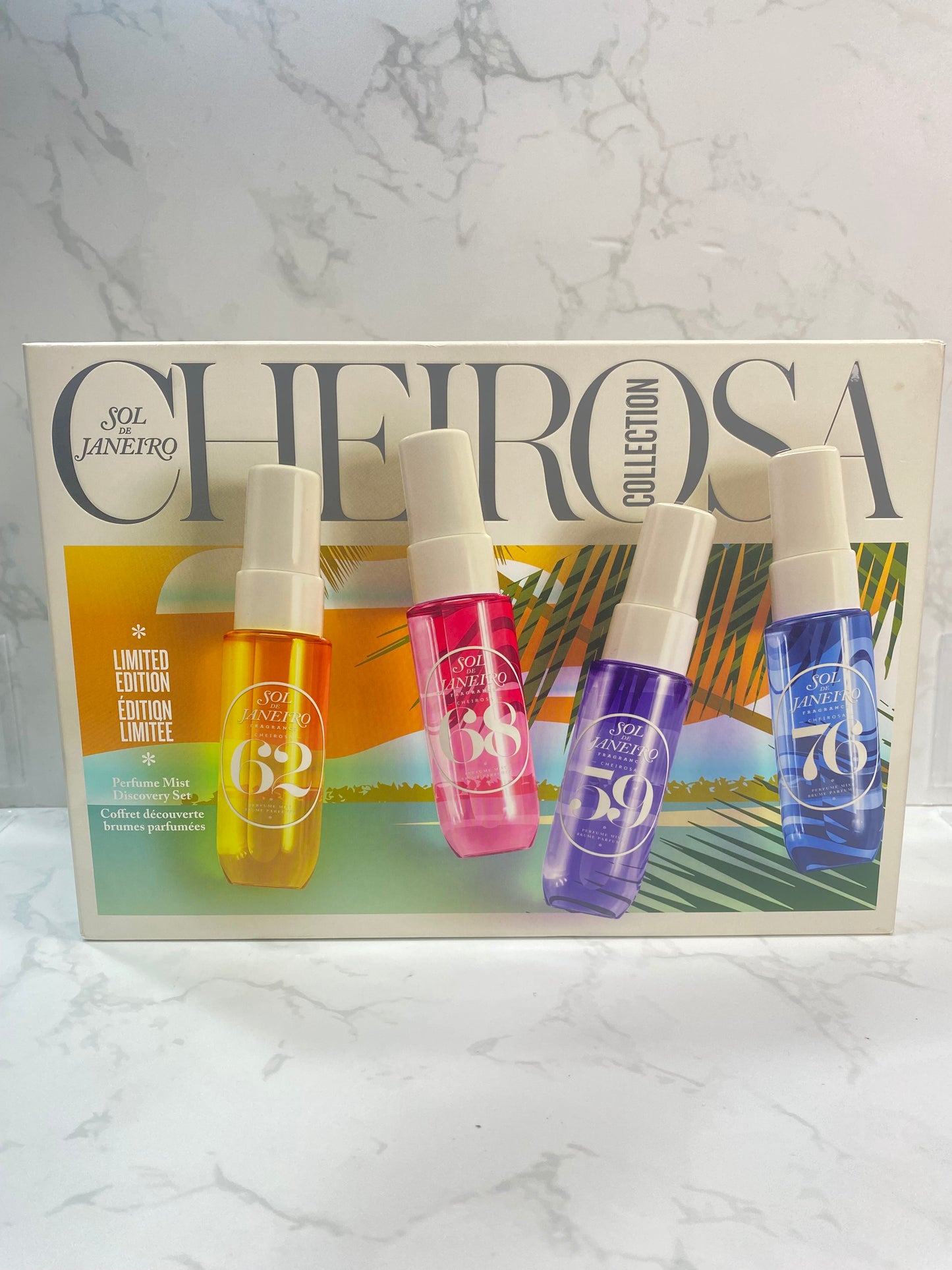 Limited Edition Sol de Janeiro Perfume Mist Discovery Set 4p