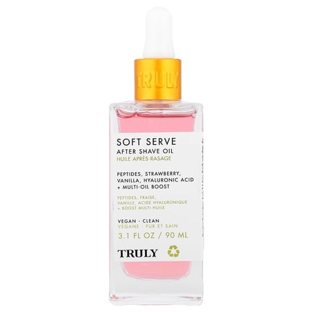 Truly Beauty Soft Serve After Shave Oil 3.1 Fl Oz (90 Ml)