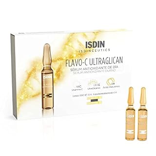 Isdinceutics Isdin Serum Ampoules Flavo-c Ultraglican, Vitamin C and Hyaluronic Acid (B075th2gr2)