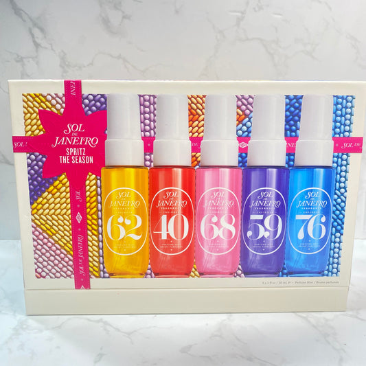 Limited Edition Sol de Janeiro Spritz The Season Perfume Mist Set