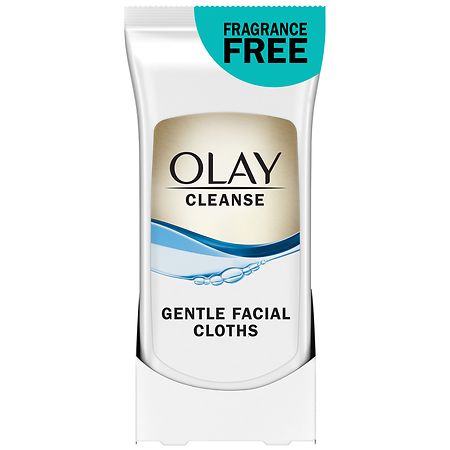 Olay Cleanse Gentle Facial Cloths Fragrance Free 30 Count