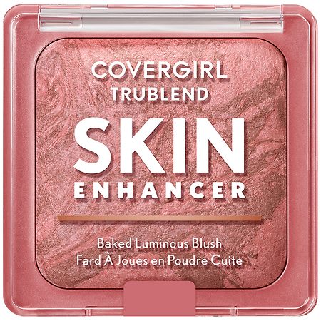 Covergirl Trublend Skin Enhancer Baked Luminous Blush - 410 Rose Latte