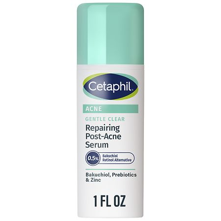 Cetaphil Gentle Clear Repairing Post-acne Serum Retinol Alternative Oil Free Serum 1 Fl Oz