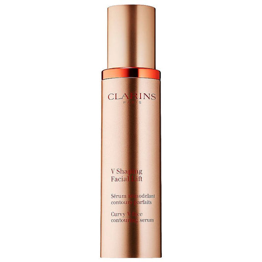 Clarins V Shaping Facial Lift Depuff & Contour Serum with Hyaluronic Acid, 1.7-oz.