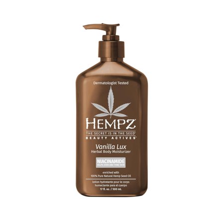 Hempz Herbal Body Moisturizer - Vanilla Lux - 17 oz
