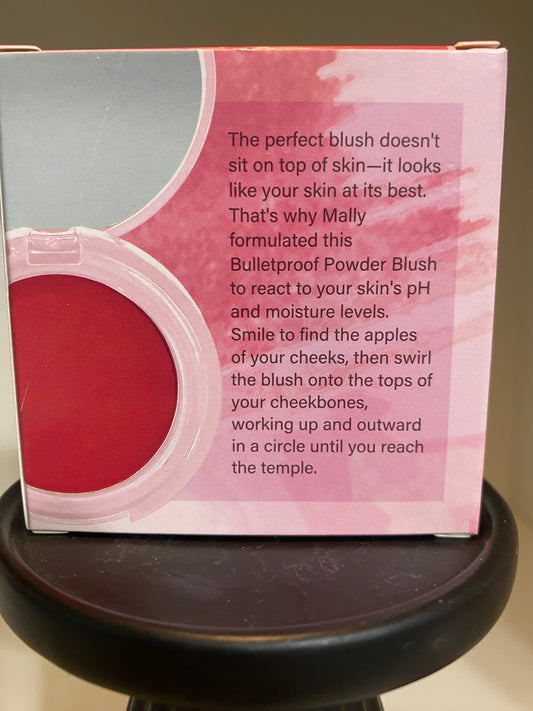 Mally Bulletproof Powder Blush - Robust Rose