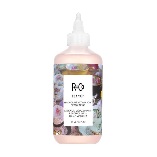 R+C o Teacup Peacholine + Kombucha Detox Rinse 6oz