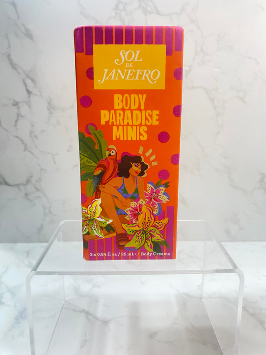 Limited Edition Sol de Janeiro Body Paradise Minis Set