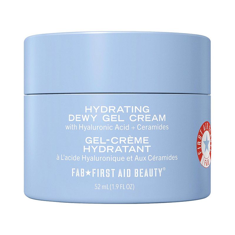 First Aid Beauty Hydrating Dewy Gel Cream, Facial Moisturizer for Dry Skin - 1.7oz